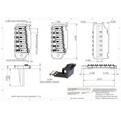 VIBRATO STRAT HIPSHOT 42100VC CHROME