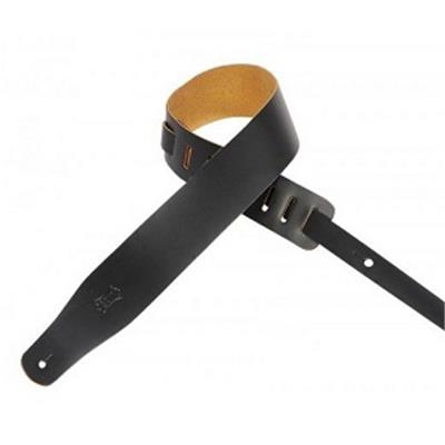 COURROIE LEVY'S CUIR NOIRE M26XL EXTRA LONGUE