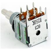POTENTIOMETRE DOUBLE ETAGE MEC B250K et B250K