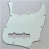 PICKGUARD JAZZ BASS US 5 CORDES PARCHEMIN 3 PLIS