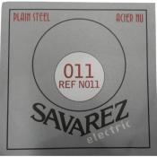 10 CORDES A L'UNITE SAVAREZ ACIER GAUGE 11