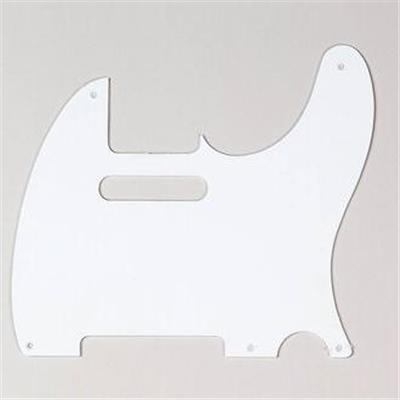 PICKGUARD TELE '52 BLANC MAT 1 PLI 1.5mm HOSCO