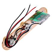 PLAQUE DE CONTROLE CABLEE TELECASTER 3 POSITIONS DOREE