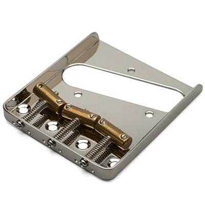 CHEVALET TELE VINTAGE NICKEL 3 PONTETS LAITON GAUCHER