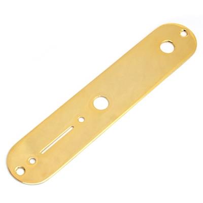 PLAQUE CONTROLE TELECASTER DOREE + VIS 32mm/9,6mm