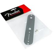 PLAQUE CONTROLE TELECASTER CHROME US + VIS FENDER