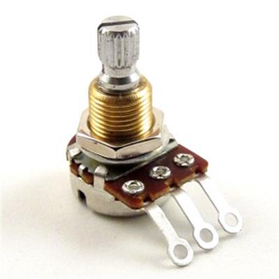 POTENTIOMETRE MINI AUDIO 25K SPLIT SHAFT MINI ALPHA IMPORT 18mm