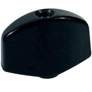 6 BOUTONS DE MECANIQUES BOSTON NOIRS FORME GOTOH