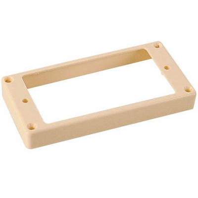 1 CONTOUR HUMBUCKER CREME PLAT SLANTED 11-12mm ASIATIQUE