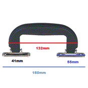 POIGNEE NOIRE POUR ETUI VIOLON GEWA