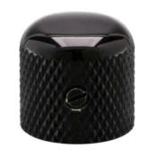 1 BOUTON DOME METAL NOIR GOTH 19x18.4x6mm (VK1-19)