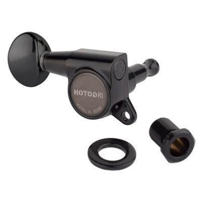GAUCHER GOTOH 6 en ligne SG381-MG COSMO BLACK BOUTONS BEAN