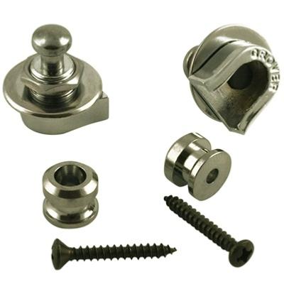 DEUX ATTACHE COURROIE A BLOCAGE GROVER GP800C CHROME