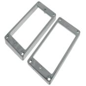SET CONTOURS HUMBUCKER METAL CHROME COURBE US ALLPARTS