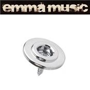 1 GUIDE CORDES ROUND BASSE GOTOH CHROME + VIS