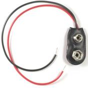 CABLE ET CONTACT POUR PILE 9V