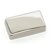 CAPOT MICRO HUMBUCKER ARGENT/NICKEL SANS TROU