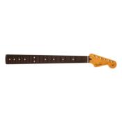 MANCHE FENDER STRAT ROASTED MAPLE SATINE ÉPAIS 22 FRETTES