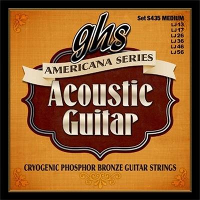 CORDES GUITARE ACOUSTIQUE GHS S435 MEDIUM 13-56