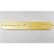 PLAQUE CONTROLE TELECASTER DOREE GOTOH + VIS 9,6mm