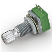 MINI POTENTIOMETRE MEC AUDIO 250K SPLIT SHAFT 18mm GAUCHER