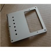 CHEVALET TELE HUMBUCKER CHROME 6 PONTETS ACIER 10.8mm