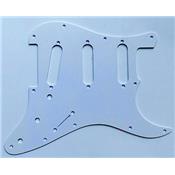 PICKGUARD STRAT SSS VINTAGE '62 BLANC 1 PLI BOSTON