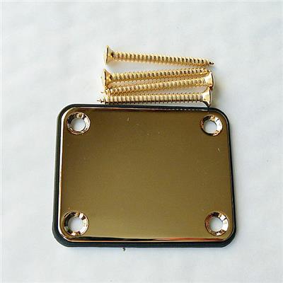 SET PLAQUE DE FIXATION CORPS/MANCHE MODELE DOREE + VIS + INTERCALAIRE