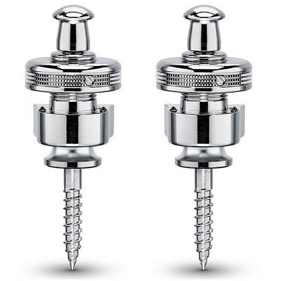 2 ATTACHE-COURROIE SCHALLER S-LOCKS CHROME M