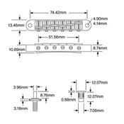 CHEVALET TUNOMATIC US TONEPROS TP6G FORMULA NICKEL