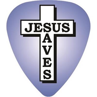 1 MEDIATOR HOT PICKS HOLOGRAMME JESUS SAVES