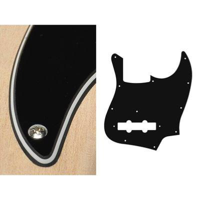 PICKGUARD JAZZ BASS BOSTON NOIR 3 PLIS