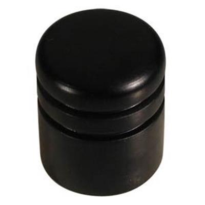 1 BOUTON DOME TUBE EBENE BOSTON 6mm