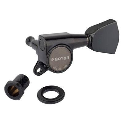 MECANIQUES 3x3 GOTOH SG381-MG A BLOCAGE COSMO BLACK BOUTONS TULIPE