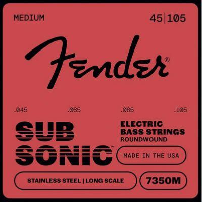 CORDES BASSE 4 CORDES FENDER SUBSONIC 7350M 45-105