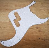 PICKGUARD PRECISION BASS 5 CORDES US WHITE PEARL