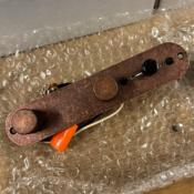 PLAQUE DE CONTROLE CABLEE TELECASTER 3 POSITIONS ANTIQUE BRONZE