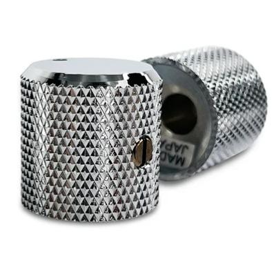 2 BOUTONS DOME PLAT CHROME GOTOH AVEC INDICATEUR