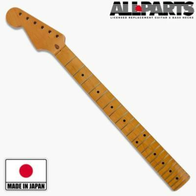 MANCHE STRATOCASTER ALLPARTS LBF FENDER 22 CASES 1 PIECE ERABLE VERNIS GAUCHER