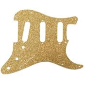 PICKGUARD STRAT SSS STANDARD ROSE GOLD SPARKLE GRAPHIC WD