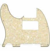GAUCHER PICKGUARD TELE H HUMBUCKER CREAM PEARL WD