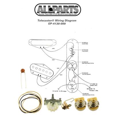 EP-4130-000 Wiring Kit for Telecaster US