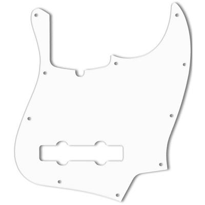 PICKGUARD JAZZ BASS 5 STRINGS WD MUSIC WHITE 3 PLY