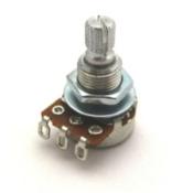 POTENTIOMETRE MINI ALPHA 500K LINEAIRE SPLIT SHAFT 18mm