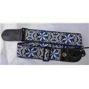 COURROIE TISSU FIRE&STONE JACQUARD FOLKLORE BLEUE