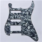 PICKGUARD STRAT SSH PEARL BLUE HUMBUCKER AVEC CAPOT
