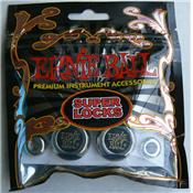 2 ATTACHE-COURROIE ERNIE BALL CHROME STRAPLOCKS