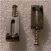 6 PONTETS CHEVALET 10.8mm ACIER INOXYDABLE