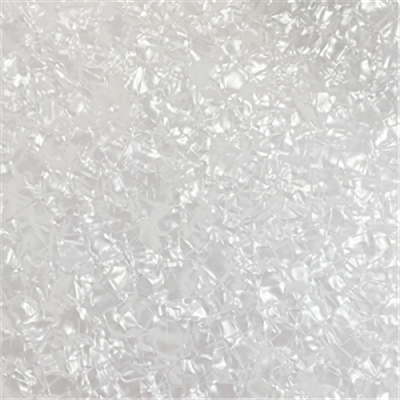 PLAQUE PICKGUARD 30x29cm PEARL WHITE 4 PLIS