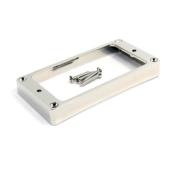 1 CONTOUR MICRO NICKEL COURBE CHEVALET + VIS (8/9.2mm)